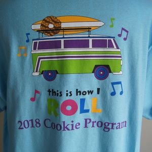 Unisex T-shirt L Girl Scouts Greater Los Angeles